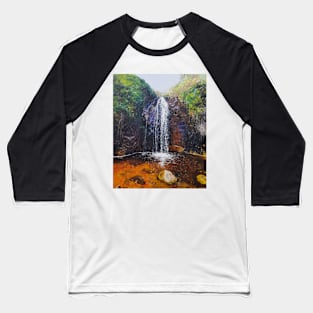 Second Waterfall at Waterfall Gully Baseball T-Shirt